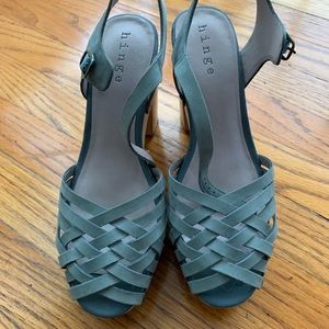 Hinge Genuine Leather Clogs